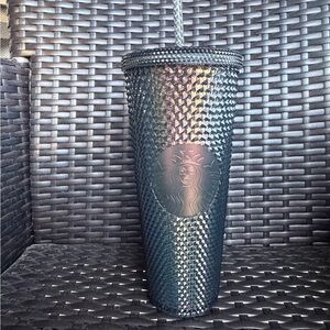 Starbucks Fall 2020 "Unicorn" Black Iridescent Studded Venti Cold Cup, 24 oz.